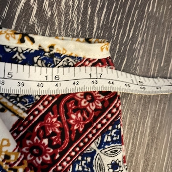 Pink Rose Tank Top Patchwork Design Size Small - Picture 10 of 13